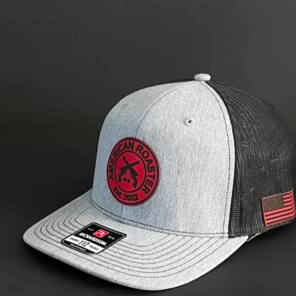 Heather Gray/Black Freedom Hat