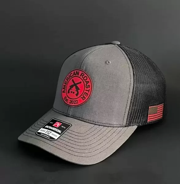 Charcoal Gray/Black Freedom Hat